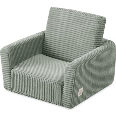 MISIOO Cubie Kinderstoel, corduroy, opvouwbaar, voor kinderkamer, kleine babystoel, zachte stoel voor kinderkamer, kleine babystoel voor peuters MISIOO Cubie Kinderstoel, corduroy, opvouwbaar, voor kinderkamer, kleine babystoel, zachte stoel voor kinderkamer, kleine babystoel voor peuters