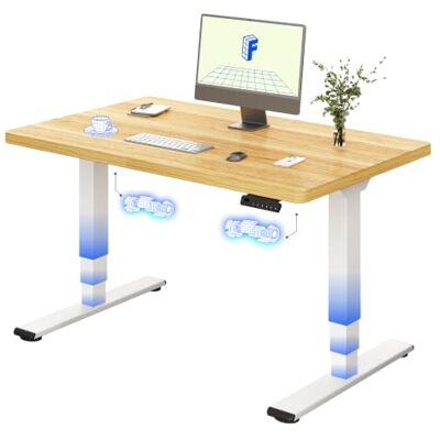FLEXISPOT Elektrisch opklapbaar bureau, 120 x 80 cm, 2 motoren en 3 stappen EC5 Lite Hoogte opklapbare tafel 60-125 cm met 4 geheugenfuncties, 25 mm dikke plaat FLEXISPOT Elektrisch opklapbaar bureau, 120 x 80 cm, 2 motoren en 3 stappen EC5 Lite Hoogte opklapbare tafel 60-125 cm met 4 geheugenfuncties, 25 mm dikke plaat