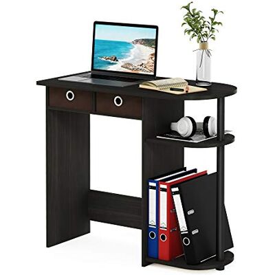 Furinno Go Green Home Laptopbureau, bureau, schrijfbureau, espresso/zwart/bruin Furinno Go Green Home Laptopbureau, bureau, schrijfbureau, espresso/zwart/bruin