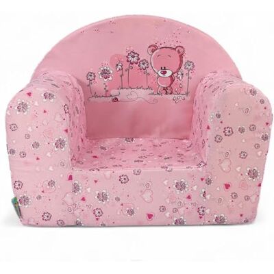 FORTISLINE Kinderstoel Mini 40 x 39 x 33 cm kinderstoel van microvezel met schuimvulling, afneembare en wasbare overtrek, Oeko-Tex gecertificeerd, handgemaakt in FORTISLINE Kinderstoel Mini 40 x 39 x 33 cm kinderstoel van microvezel met schuimvulling, afneembare en wasbare overtrek, Oeko-Tex gecertificeerd, handgemaakt in