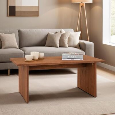 IDIMEX Salto-salontafel, rechthoekig, voor woonkamer, van massief hout, donkerbruin, 110 x 45 cm, elegant en minimalistisch, houten poten IDIMEX Salto-salontafel, rechthoekig, voor woonkamer, van massief hout, donkerbruin, 110 x 45 cm, elegant en minimalistisch, houten poten