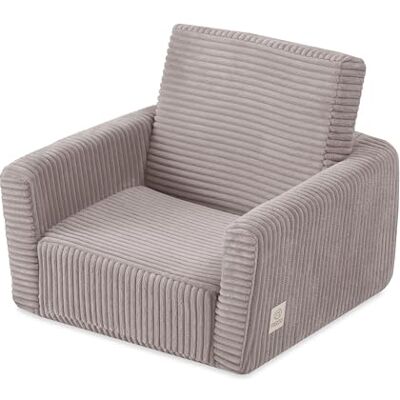 MISIOO Cubie Kinderstoel, corduroy, opvouwbaar, voor kinderkamer, kleine babystoel, zachte stoel voor kinderkamer, kleine babystoel voor peuters MISIOO Cubie Kinderstoel, corduroy, opvouwbaar, voor kinderkamer, kleine babystoel, zachte stoel voor kinderkamer, kleine babystoel voor peuters