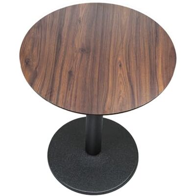 LANTUS Bartafel, rond, eettafel, vierkant, industriële stijl, houten blad + ijzeren poten, maximale belasting 125 kg, 60 x 60 x 72 cm (L) LANTUS Bartafel, rond, eettafel, vierkant, industriële stijl, houten blad + ijzeren poten, maximale belasting 125 kg, 60 x 60 x 72 cm (L)