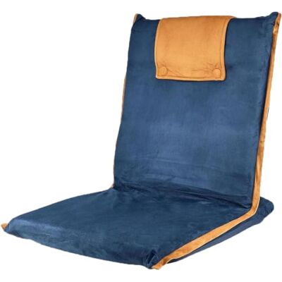bonVIVO Easy III Meditatiestoel met vulling, geïntegreerde handgreep, verstelbare rugleuning, veelzijdige opvouwbare stoel, vloerstoel voor yoga, thuis, kantoor, outdoor, comfortabele strandstoel bonVIVO Easy III Meditatiestoel met vulling, geïntegreerde handgreep, verstelbare rugleuning, veelzijdige opvouwbare stoel, vloerstoel voor yoga, thuis, kantoor, outdoor, comfortabele strandstoel