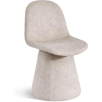 Duhome Eetkamerstoel, 360 graden draaibaar, modern en gevoerd, voor keuken, woonkamer, slaapkamer, hal, beige Duhome Eetkamerstoel, 360 graden draaibaar, modern en gevoerd, voor keuken, woonkamer, slaapkamer, hal, beige