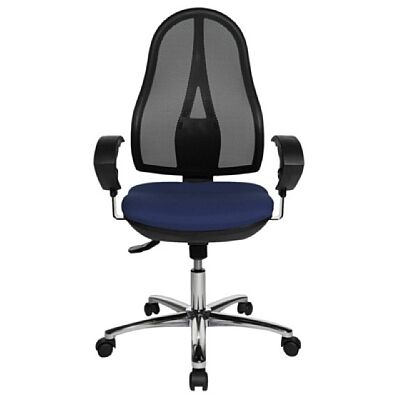 Topstar Open Point SY Deluxe, Draaistoel Blauw Topstar Open Point SY Deluxe, Draaistoel Blauw