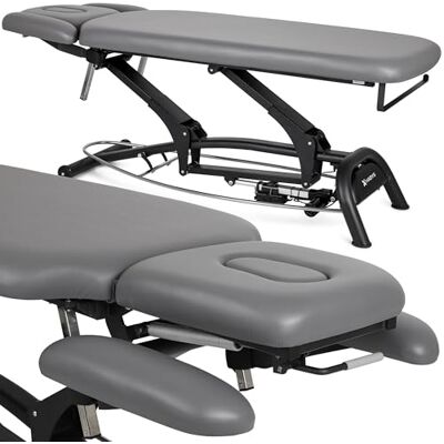 HABYS Elektrische massagetafel Agila 4,196 x 68 cm 4 segmenten Massagetafel met rolhouder, massagebank voor therapietafel, MDR-certificering HABYS Elektrische massagetafel Agila 4,196 x 68 cm 4 segmenten Massagetafel met rolhouder, massagebank voor therapietafel, MDR-certificering
