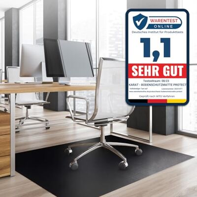 KARAT Neo Beschermmat voor harde vloeren, vloerbescherming, bureaustoel, parket, laminaat KARAT Neo Beschermmat voor harde vloeren, vloerbescherming, bureaustoel, parket, laminaat