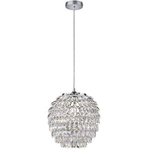 RL LIVE YOUR LIGHT Reality Leuchten Petty A++ to E hanglamp, acryl, E27, chroom, 35 x 35 x 160 cm, R30451906 RL LIVE YOUR LIGHT Reality Leuchten Petty A++ to E hanglamp, acryl, E27, chroom, 35 x 35 x 160 cm, R30451906