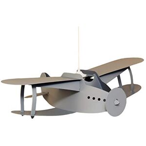 R&M Coudert Hanglamp kinderkamer vliegtuig grijs R&M Coudert Hanglamp kinderkamer vliegtuig grijs