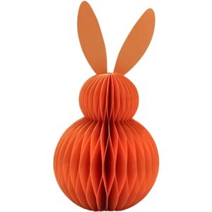 Dekohelden24 Decoratieve hanglamp, XXL, honingraat, papier paasdecoratie, zijdepapier honingraathaas, paashaas van papier/karton, oranje, magnetisch, inhoud: 1 Dekohelden24 Decoratieve hanglamp, XXL, honingraat, papier paasdecoratie, zijdepapier honingraathaas, paashaas van papier/karton, oranje, magnetisch, inhoud: 1