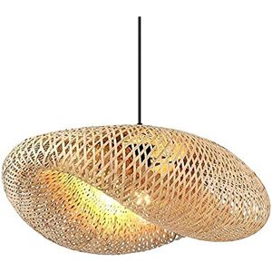 B·LED BARCELONA LED LED hanglamp van wilgenhout met E27 fitting VIMET 60 cm B·LED BARCELONA LED LED hanglamp van wilgenhout met E27 fitting VIMET 60 cm