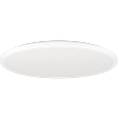 EGLO Rovito LED Opbouw Plafondlamp Ronde Plafondlamp met Afstandsbediening Badkamerverlichting Kunststof Wit Warm Wit Koud, IP44, Ø 50 cm EGLO Rovito LED Opbouw Plafondlamp Ronde Plafondlamp met Afstandsbediening Badkamerverlichting Kunststof Wit Warm Wit Koud, IP44, Ø 50 cm