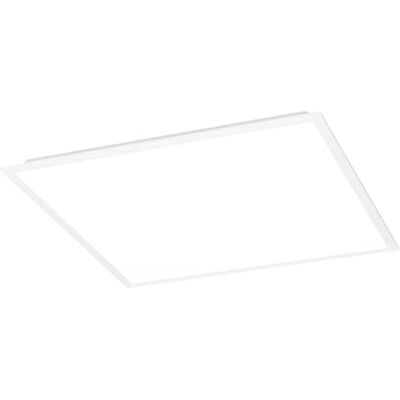 EGLO Moradillo led-plafondlamp, plafondlamp met dip-schakelaar, plat paneel van metaal en kunststof, wit, warm wit, neutraal wit, koud wit, lamp 60 x 60 cm EGLO Moradillo led-plafondlamp, plafondlamp met dip-schakelaar, plat paneel van metaal en kunststof, wit, warm wit, neutraal wit, koud wit, lamp 60 x 60 cm