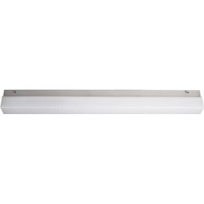 LEDVANCE Praktische led-spiegellamp voor de badkamer, van hoogwaardig aluminium, lichtkleur instelbaar via wandschakelaar (warm wit of koud wit), met IP44-bescherming, 14 W LEDVANCE Praktische led-spiegellamp voor de badkamer, van hoogwaardig aluminium, lichtkleur instelbaar via wandschakelaar (warm wit of koud wit), met IP44-bescherming, 14 W