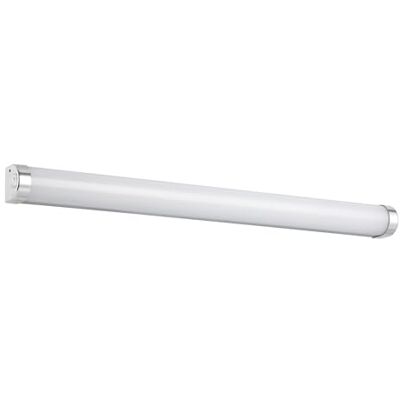 EGLO Tragacete 1 led-badkamerlamp, spiegellamp, wandlamp, zilverkleurig kunststof en verchroomd metaal, IP44, neutraal wit, 60 cm EGLO Tragacete 1 led-badkamerlamp, spiegellamp, wandlamp, zilverkleurig kunststof en verchroomd metaal, IP44, neutraal wit, 60 cm