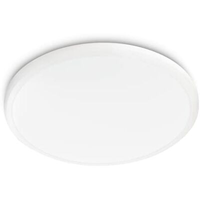 Philips Twirly LED-plafondlamp, wit, 12 W, warmwit licht, geïntegreerde ledlamp, energiezuinig, lange levensduur Philips Twirly LED-plafondlamp, wit, 12 W, warmwit licht, geïntegreerde ledlamp, energiezuinig, lange levensduur