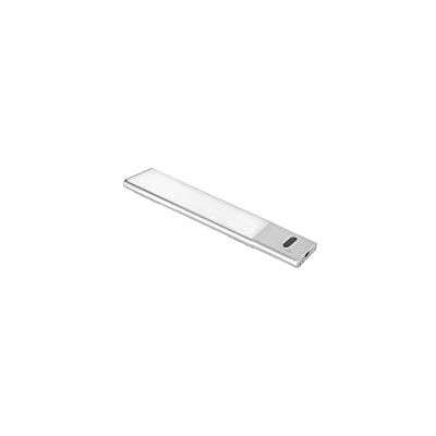 Emuca Kaus led-lamp, oplaadbaar via USB, met schakelaar, L 240 mm, geanodiseerd mat, kunststof en aluminium Emuca Kaus led-lamp, oplaadbaar via USB, met schakelaar, L 240 mm, geanodiseerd mat, kunststof en aluminium