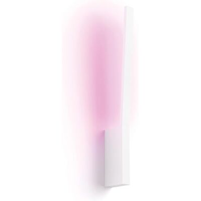 Philips White & Color Ambiance Liane Wandlamp, 12 W, Bluetooth, wit Philips White & Color Ambiance Liane Wandlamp, 12 W, Bluetooth, wit