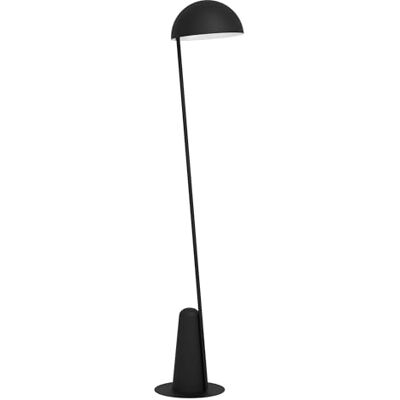 EGLO Staande lamp Aranzola, vloerlamp in minimalistisch design, zwarte metalen geometrische vloerlamp, leeslamp met E27-fitting EGLO Staande lamp Aranzola, vloerlamp in minimalistisch design, zwarte metalen geometrische vloerlamp, leeslamp met E27-fitting