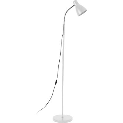 Virone LAR Vloerlamp voor woonkamer, max. 20 W, E27, 155 cm, wit Virone LAR Vloerlamp voor woonkamer, max. 20 W, E27, 155 cm, wit