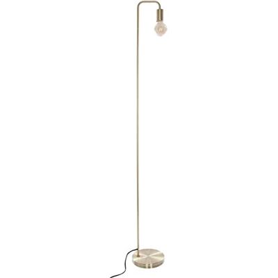 ATMOSPHERA CREATEUR D'INTERIEUR Atmosphera Keli staande lamp goud H 150 cm, metaal, eigentijdse stijl voor woonkamer, slaapkamer, kantoor ATMOSPHERA CREATEUR D'INTERIEUR Atmosphera Keli staande lamp goud H 150 cm, metaal, eigentijdse stijl voor woonkamer, slaapkamer, kantoor