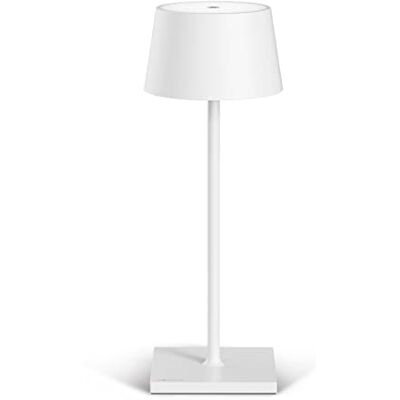 Madrigal Nieuwe Stilosa 3 Draadloze oplaadbare tafellamp Aanraakbaar LED-licht Thuis en restaurant USB C Lange levensduur IP54 Gebruik binnen en buiten Madrigal Nieuwe Stilosa 3 Draadloze oplaadbare tafellamp Aanraakbaar LED-licht Thuis en restaurant USB C Lange levensduur IP54 Gebruik binnen en buiten