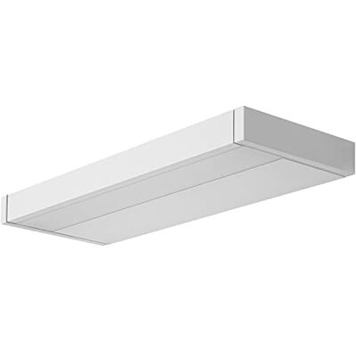 LEDVANCE Led-inbouwspot voor plank, 6 W, 500 lm, 3000 K, 400 mm, IP44, lineaire led-wandlamp, eenvoudige en snelle installatie LEDVANCE Led-inbouwspot voor plank, 6 W, 500 lm, 3000 K, 400 mm, IP44, lineaire led-wandlamp, eenvoudige en snelle installatie