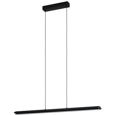 EGLO Cambulos led-hanglamp voor slaapkamer, dimbaar, plafondlamp zwart, warm wit metaal woonkamer of eetkamer EGLO Cambulos led-hanglamp voor slaapkamer, dimbaar, plafondlamp zwart, warm wit metaal woonkamer of eetkamer