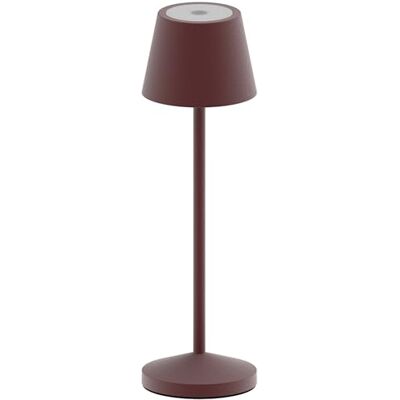 Lumisky EMILY Led-tafellamp, draadloos, warmwit, dimbaar, H25 cm, vintage bruin Lumisky EMILY Led-tafellamp, draadloos, warmwit, dimbaar, H25 cm, vintage bruin