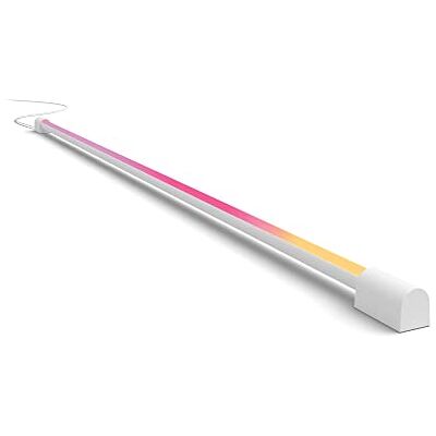 Philips Play Gradient Light Tube Wit en Gekleurd Licht Werkt met Alexa, Google Home & Apple HomeKit Verbind met Hue Bridge Groot Wit Philips Play Gradient Light Tube Wit en Gekleurd Licht Werkt met Alexa, Google Home & Apple HomeKit Verbind met Hue Bridge Groot Wit