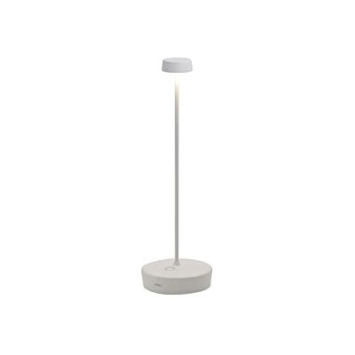 Zafferano , Swap Pro Lamp, Oplaadbare en Draadloze Tafellamp met Aanraakbediening, Geschikt voor Woonkamer en Buiten, Dimmer, 2700 K, Hoogte 32,5 cm, Kleur Wit Zafferano , Swap Pro Lamp, Oplaadbare en Draadloze Tafellamp met Aanraakbediening, Geschikt voor Woonkamer en Buiten, Dimmer, 2700 K, Hoogte 32,5 cm, Kleur Wit