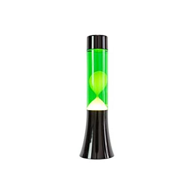 FISURA Lavalamp met verchroomde basis Verscheidenheid aan modellen Lamp met ontspannend effect Met reservelampje 11 cm x 11 cm x 39,5 cm (Groen, mini) Lampe décorative de 30 cm au style rétro, conçue pour apporter une touche originale à différentes pièc FISURA Lavalamp met verchroomde basis Verscheidenheid aan modellen Lamp met ontspannend effect Met reservelampje 11 cm x 11 cm x 39,5 cm (Groen, mini) Lampe décorative de 30 cm au style rétro, conçue pour apporter une touche originale à différentes pièc