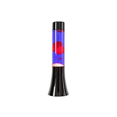 FISURA Lavalamp met verchroomde basis Verscheidenheid aan modellen Lamp met ontspannend effect Met reservelampje 11 cm x 11 cm x 39,5 cm (Paars, mini) Lampe décorative de 30 cm au style rétro, conçue pour apporter une touche originale à différentes pièc FISURA Lavalamp met verchroomde basis Verscheidenheid aan modellen Lamp met ontspannend effect Met reservelampje 11 cm x 11 cm x 39,5 cm (Paars, mini) Lampe décorative de 30 cm au style rétro, conçue pour apporter une touche originale à différentes pièc