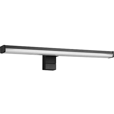 Trio Leuchten Lino 284114032 LED wandlamp badkamer kunststof zwart mat 7,5 W LED Trio Leuchten Lino 284114032 LED wandlamp badkamer kunststof zwart mat 7,5 W LED