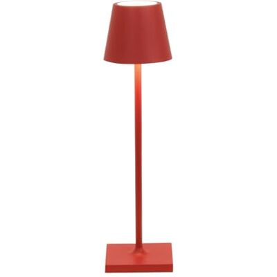 Zafferano Poldina Pro Micro tafellamp, rood Zafferano Poldina Pro Micro tafellamp, rood