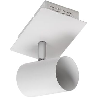 GTV Venetto Plafondlamp Moderne verlichting voor kantoren, woningen en kamers Plafondlampen 1x GU10 Rond Wit GTV Venetto Plafondlamp Moderne verlichting voor kantoren, woningen en kamers Plafondlampen 1x GU10 Rond Wit