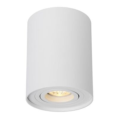 LUCIDE TUBE Plafondspot – Ø 9,6 cm – 1 x GU10 (MR16) – wit LUCIDE TUBE Plafondspot – Ø 9,6 cm – 1 x GU10 (MR16) – wit