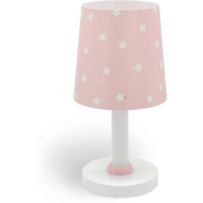 Dalber 82211S Star Light Tafellamp kinderkamer sterrenmotief roze E14 Dalber 82211S Star Light Tafellamp kinderkamer sterrenmotief roze E14