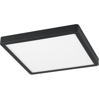 EGLO connect.z Fueva-Z Smart LED-plafondlamp, 28,5 cm, ZigBee plafondlamp voor badkamer, app- en spraakbediening, warmwit koud, dimbaar, zwart, IP44 EGLO connect.z Fueva-Z Smart LED-plafondlamp, 28,5 cm, ZigBee plafondlamp voor badkamer, app- en spraakbediening, warmwit koud, dimbaar, zwart, IP44