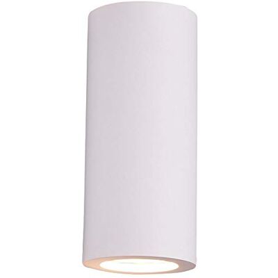 Trio Leuchten Zazou 201100201 Gips wandlamp wit 2 x GU10 Trio Leuchten Zazou 201100201 Gips wandlamp wit 2 x GU10