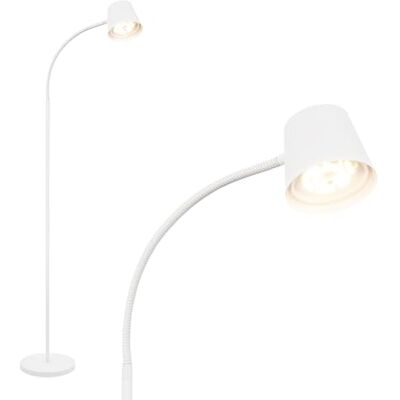 Briloner Draadloze led-vloerlamp met touchscreen, traploos dimbaar, batterij en lichtbron, vervangbaar, lees- en woonkamerlamp, 126,5 cm Briloner Draadloze led-vloerlamp met touchscreen, traploos dimbaar, batterij en lichtbron, vervangbaar, lees- en woonkamerlamp, 126,5 cm
