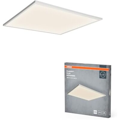 OSRAM Plafondlamp Planon Plus, 36 W, 600 x 600 mm, 4000 K Planon Plus, Indoor Wall Lighting, Blanc, 25000 h, Pack de 1 OSRAM Plafondlamp Planon Plus, 36 W, 600 x 600 mm, 4000 K Planon Plus, Indoor Wall Lighting, Blanc, 25000 h, Pack de 1