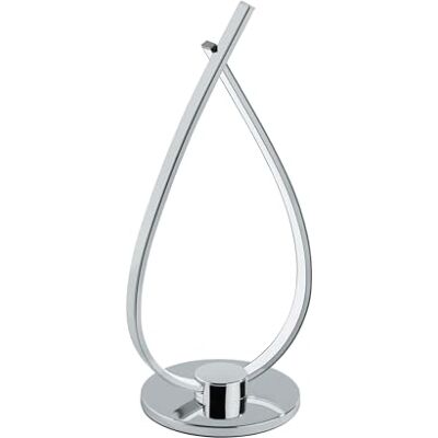 EGLO Roncade Led-tafellamp, 1-lichts, van aluminium, kunststof, kleur: chroom, incl. schakelaar EGLO Roncade Led-tafellamp, 1-lichts, van aluminium, kunststof, kleur: chroom, incl. schakelaar