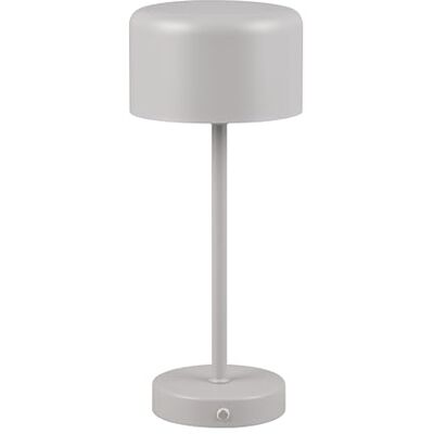 RL LIVE YOUR LIGHT Reality Leuchten Jeff R59151177 Ultimate, metalen accu, led-tafellamp, 1,5 W, 4 toetsen, grijs RL LIVE YOUR LIGHT Reality Leuchten Jeff R59151177 Ultimate, metalen accu, led-tafellamp, 1,5 W, 4 toetsen, grijs