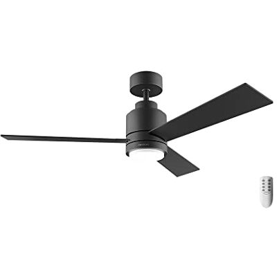 Cecotec Plafondventilator met Energysilence Aero 4850 Style Black. 30 W, diameter 48 inch met 3 bladen, afstandsbediening, DC-motor, 6 snelheden, winter-zomermodus en natuurlijke bries Cecotec Plafondventilator met Energysilence Aero 4850 Style Black. 30 W, diameter 48 inch met 3 bladen, afstandsbediening, DC-motor, 6 snelheden, winter-zomermodus en natuurlijke bries