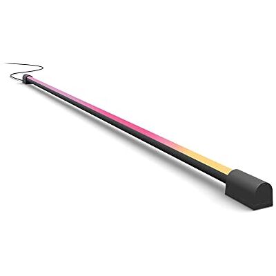 Philips Play Gradient Light Tube Wit en Gekleurd Licht Werkt met Alexa, Google Home & Apple HomeKit Verbind met Hue Bridge Groot Zwart Philips Play Gradient Light Tube Wit en Gekleurd Licht Werkt met Alexa, Google Home & Apple HomeKit Verbind met Hue Bridge Groot Zwart