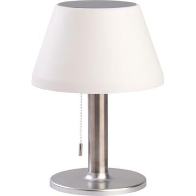 BOLD Draadloze led-tafellamp voor buiten (USB-C + zonne-aansluiting, batterij voor maximaal 6 uur batterijduur, IP44, dimbaar en nachtlampje) BOLD Draadloze led-tafellamp voor buiten (USB-C + zonne-aansluiting, batterij voor maximaal 6 uur batterijduur, IP44, dimbaar en nachtlampje)