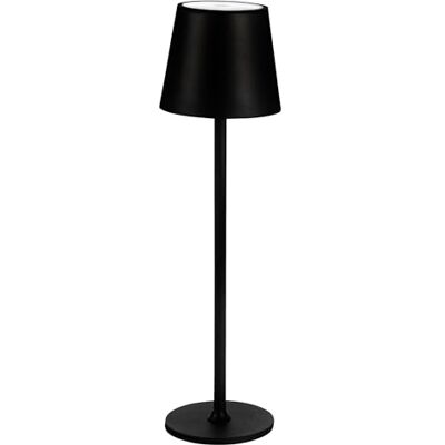 Idena 50123 Led-tafellamp, touch-tafellamp, oplaadbaar, voor binnen en buiten, in hoogte verstelbare tafellamp, zwart Idena 50123 Led-tafellamp, touch-tafellamp, oplaadbaar, voor binnen en buiten, in hoogte verstelbare tafellamp, zwart