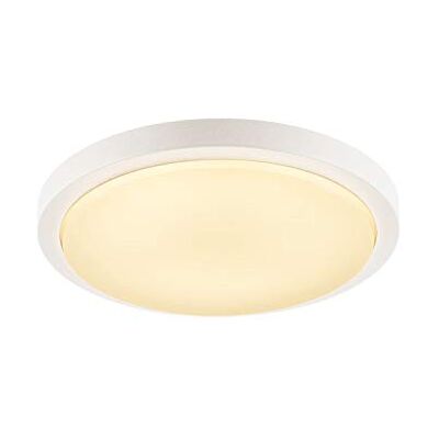 SLV Ainos plafondlamp met sensor; aluminium/kunststof; 30 x 30 x 6,5 cm; aluminium/kunststof; wit 21 W 230 V SLV Ainos plafondlamp met sensor; aluminium/kunststof; 30 x 30 x 6,5 cm; aluminium/kunststof; wit 21 W 230 V